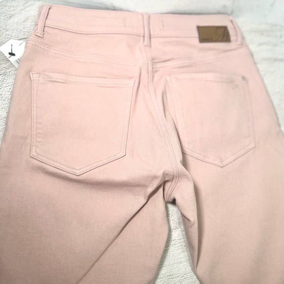 Mavi Violo Midrise Gaucho Jeans in Pink NWT Size 27 - Picture 3 of 12